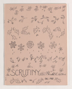 Thumbnail for Scrutiny, 1980 fall - Image 1