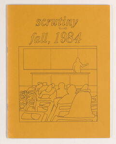Thumbnail for Scrutiny, 1984 fall - Image 1