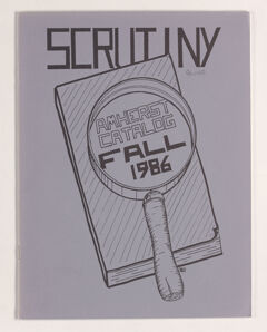 Thumbnail for Scrutiny, 1986 fall - Image 1