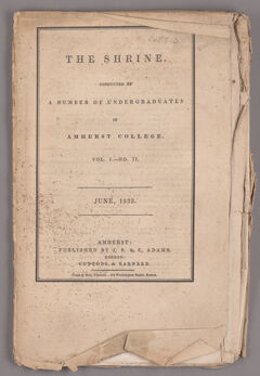 Thumbnail for The shrine, 1832 June - Image 1