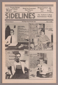 Thumbnail for Sidelines, 1984 March 2 - Image 1