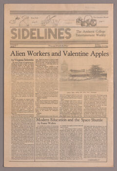 Thumbnail for Sidelines, 1984 October 19 - Image 1