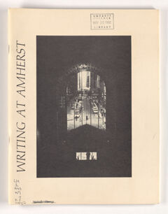 Thumbnail for Writing at Amherst, 1982 - Image 1