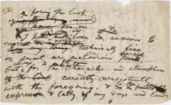 Thumbnail for Walt Whitman notes on a book - Image 1