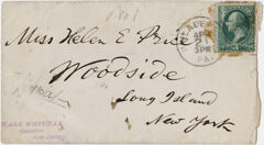 Thumbnail for Walt Whitman letter to Helen E. Price, 1881 April 21 - Image 1
