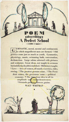 Thumbnail for Poem describing a perfect school