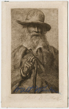 Thumbnail for Walt Whitman, half-length portrait, circa 1882 - Image 1