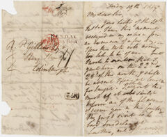 Thumbnail for William Wordsworth letter to Robert Pearse Gillies, 1817 September 19 - Image 1