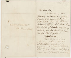Thumbnail for William Wordsworth letter to Edward Moxon, 1836 May 26 - Image 1