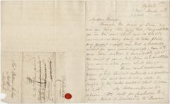 Thumbnail for William Wordsworth letter to William Jackson, 1829 March 10 - Image 1